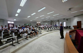 รูปภาพ : สถาบันกวดวิชา Strong Academy เข้ารับฟังการบรรยายและเยี่ยมชมสาขาวิศวกรรมโยธาและสิ่งแวดล้อม