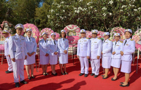 รูปภาพ : มทร.ล้านนา ร่วมพิธีน้อมรำลึกเนื่องในวันคล้ายวันสวรรคต พระบาทสมเด็จพระจุลจอมเกล้าเจ้าอยู่หัว วันปิยมหาราช ประจำปี 2568