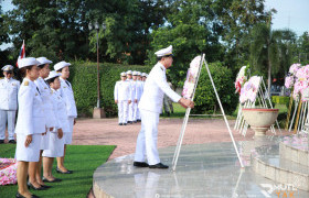รูปภาพ : มทร.ล้านนา ตาก ร่วมพิธีน้อมรำลึกเนื่องในวันคล้ายวันสวรรคตพระบาทสมเด็จพระจุลจอมเกล้าเจ้าอยู่หัว รัชกาลที่ 5 