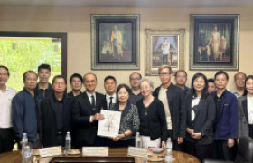 รูปภาพ : การประชุมร่วมกับผู้เชี่ยวชาญด้าน AI จากสหรัฐอเมริกา