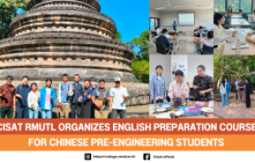 Image : CISAT RMUTL Organizes English Preparation Course for Chinese Pre-Engineering Students