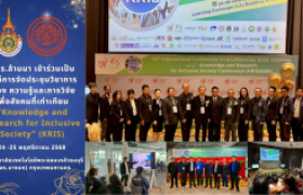รูปภาพ : มหาวิทยาลัยเทคโนโลยีราชมงคลล้านนา เข้าร่วมเป็นภาคีการจัดประชุมวิชาการ เรื่อง ความรู้และการวิจัยเพื่อสังคมที่เท่าเทียม “Knowledge and Research for Inclusive Society” (KRIS)