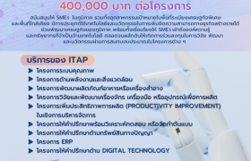 รูปภาพ : ประชาสัมพันธ์การเปิดรับข้อเสนอโครงการ โปรแกรมสนับสนุนการพัฒนาเทคโนโลยีและนวัตกรรม (ITAP) ประจำปีงบประมาณ 2569