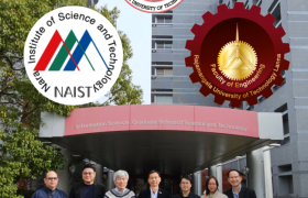 รูปภาพ : คณะวิศวกรรมศาสตร์ มทร.ล้านนา เข้าพบและหารือความร่วมมือทางวิชาการกับ Nara Institute of Science and Technology ประเทศญี่ปุ่น
