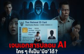 รูปภาพ : อาชญากรรมสำเร็จรูป เมื่อ AI ทำให้ใครก็เป็น ‘นักต้มตุ๋น’ ได้แค่ปลายนิ้ว ?