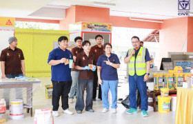 รูปภาพ : สาขาวิศวกรรมโยธาจัดกิจกรรมเตรียมความพร้อมนักศึกษาลุยฝึกงาน อัปสกิลเทคโนโลยี Skimcoat & Wetroom สู่มืออาชีพ