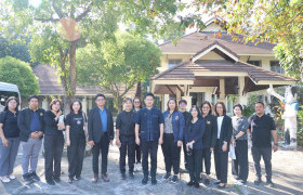 รูปภาพ : คณะผู้บริหารลงพื้นที่ มทร.ล้านนา จอมทอง