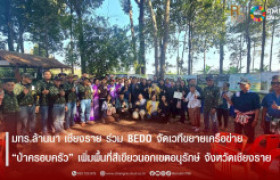 รูปภาพ : มทร.ล้านนา เชียงราย ร่วม BEDO จัดเวทีขยายเครือข่าย “ป่าครอบครัว” เพิ่มพื้นที่สีเขียวนอกเขตอนุรักษ์ จังหวัดเชียงราย