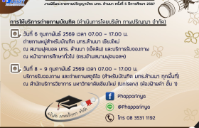 รูปภาพ : การให้บริการถ่ายภาพบัณฑิต ในงานพิธีพระราชทานปริญญาบัตร มหาวิทยาลัยเทคโนโลยีราชมงคลล้านนา ครั้งที่ 5 ปีการศึกษา 2567