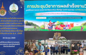 รูปภาพ : มหาวิทยาลัยเทคโนโลยีราชมงคลล้านนา เข้าร่วมจัดนิทรรศการ และนำเสนอผลงานวิจัย ภายในงานการประชุมวิชาการผลสำเร็จงานวิจัยของมูลนิธิโครงการหลวง และสถาบันวิจัยและพัฒนาพื้นที่สูง ประจำปีงบประมาณ พ.ศ. 2569