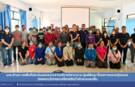 รูปภาพ : มทร.ล้านนา ลงพื้นที่ประเมินผลกระทบงานบริการวิชาการ ณ ศูนย์พัฒนาโครงการหลวงทุ่งหลวง ต่อยอดนวัตกรรมเครื่องสลัดน้ำผักระบบลมเย็น