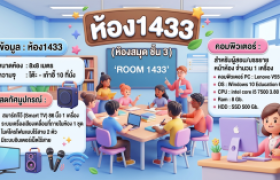 รูปภาพ : ห้อง 1433 (ห้องสมุด ชั้น 3)