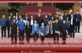รูปภาพ : มทร.ล้านนา เชียงราย ให้การต้อนรับคณะกรรมการขับเคลื่อนโครงการสมาชิกวุฒิสภาพบประชาชน กลุ่มภาคเหนือ (ตอนบน)