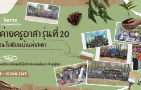 รูปภาพ : คณะวิศวกรรมศาสตร์ มทร.ล้านนาพิษณุโลก จัดโครงการ “ค่ายครูอาสา รุ่นที่ 20” พัฒนาโรงเรียนบ้านท่าสะแก