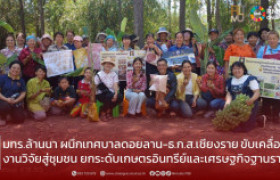 รูปภาพ : มทร.ล้านนา ผนึกเทศบาลดอยลาน-ธ.ก.ส.เชียงราย ขับเคลื่อนงานวิจัยสู่ชุมชน ยกระดับเกษตรอินทรีย์และเศรษฐกิจฐานราก