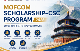 รูปภาพ : ทุน MOFCOM Scholarship–CSC Program 2026 ณ สาธารณรัฐประชาชนจีน