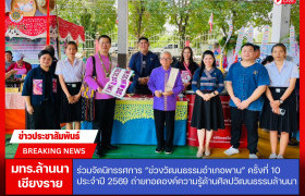 รูปภาพ : มทร.ล้านนา เชียงราย ร่วมจัดนิทรรศการ “ข่วงวัฒนธรรมอำเภอพาน” ครั้งที่ 10 ประจำปี 2569 ถ่ายทอดองค์ความรู้ด้านศิลปวัฒนธรรมล้านนา