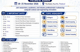 Image : Call for paper : The 30th International Computer Science and Engineering Conference 2026 (ICSEC 2026) 