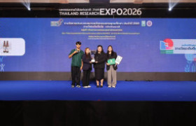 รูปภาพ : คณะวิทยาศาสตร์และเทคโนโลยีการเกษตร มหาวิทยาลัยเทคโนโลยีราชมงคลล้านนา ตาก  ได้รับรางวัลดีเด่น การประกวดผลงานนวัตกรรมสายอุดมศึกษา ประจำปี 2569 