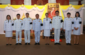 รูปภาพ : ผู้อำนวยการสำนักงานอธิการบดี ร่วมพิธีฉลองพระชนมายุ 99 พรรษาสมเด็จพระสังฆราช และรับมอบเทียนพรรษาเ ประจำปี 2569 