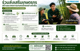 รูปภาพ : สมาคมศิษย์เก่าแม่วัง ชวนศิษย์เก่า–นักศึกษาสายเกษตร คว้าโอกาสร่วมงานกับ PRECISE เปิดรับ 2 ตำแหน่ง ปฏิบัติงาน จ.เพชรบูรณ์