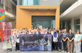 รูปภาพ : คณะอาจารย์และนักศึกษาจาก International Islamic University Malaysia (IIUM) ประเทศมาเลเซีย ศึกษาดูงาน ณ คณะศิลปกรรมและสถาปัตยกรรมศาสตร์ มทร.ล้านนา