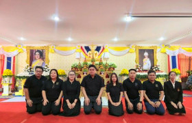 รูปภาพ : มทร.ล้านนา ร่วมพิธีสวดพระพุทธมนต์และเจริญจิตตภาวนา ถวายเป็นพระราชกุศล ณ วัดศรีโสดา พระอารามหลวง