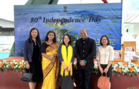 รูปภาพ : มทร.ล้านนา ร่วมงานเฉลิมฉลองวันประกาศเอกราช ครบ 80 ปี สาธารณรัฐอินเดีย