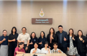 รูปภาพ : การประชุุมร่วมกับผู้แทนจาก International College of Technology, Kanazawa ประเทศญี่ปุ่น