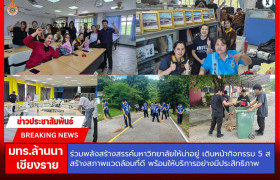 รูปภาพ : มทร.ล้านนา เชียงราย ร่วมพลังสร้างสรรค์มหาวิทยาลัยให้น่าอยู่ เดินหน้ากิจกรรม 5 ส สร้างสภาพแวดล้อมที่ดี พร้อมให้บริการอย่างมีประสิทธิภาพ