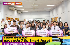 รูปภาพ : ม.ราชมงคลล้านนา ลำปาง มอบรางวัล 7 ทีม Smart Asset ต่อยอดการเรียนรู้สู่ผู้ประกอบการ