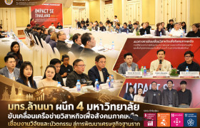 รูปภาพ : มทร.ล้านนา ผนึก 4 มหาวิทยาลัย ขับเคลื่อนเครือข่ายวิสาหกิจเพื่อสังคมภาคเหนือ เชื่อมงานวิจัยและนวัตกรรม สู่การพัฒนาเศรษฐกิจฐานราก