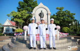รูปภาพ : พิธีวางพวงมาลาเนื่องในวันคล้ายวันสวรรคตพระบาทสมเด็จพระจุลจอมเกล้าเจ้าอยู่หัว ประจำปี 2569