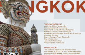 Image : Call for Papers on Electrical Engineering/Electronics, Computer, Telecommunications, and Information Technology (ECTI-CON 2027) 